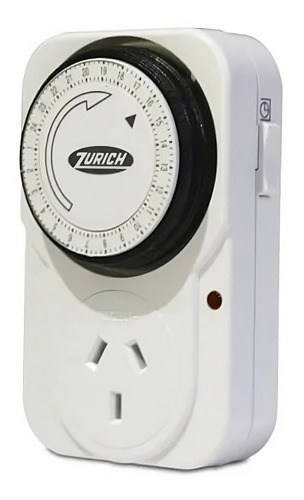 Timer Mecanico Reloj Programable Enchufable Zurich
