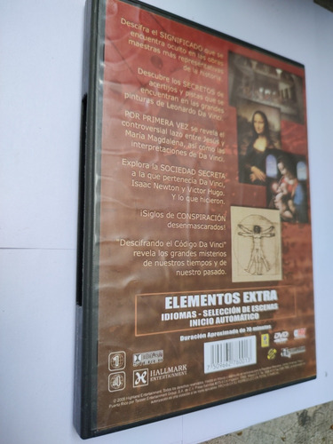 Descifrando El Código Da Vinci Película Dvd Documental (Usado)