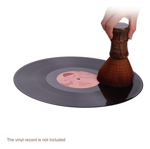 A Giratória Lp Vinil Record Escova De Limpeza Macio