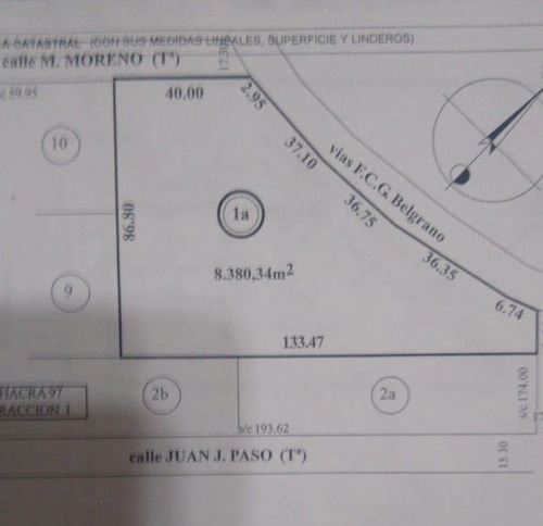 Terreno En Venta En Nueve De Julio