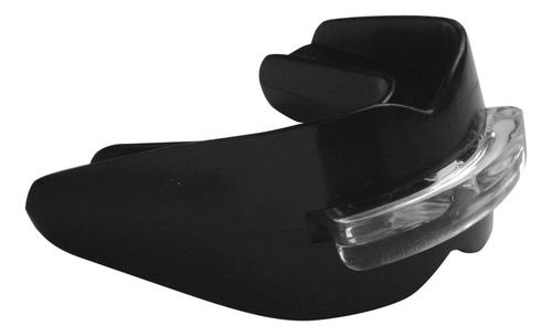 Protector Bucal Doble Para Box Mma Adultos Everlast Negro Sin Sabor