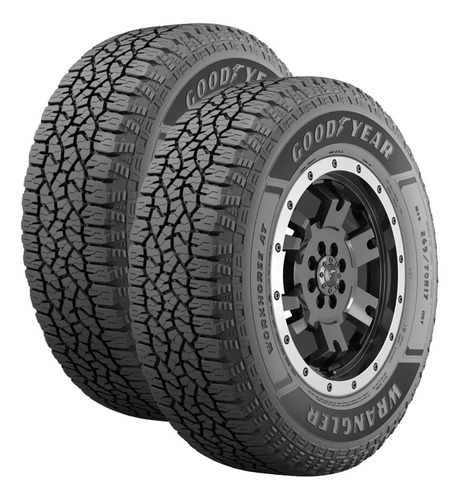 Paquete 2pz Goodyear 235/75r15 Wrangler Workhorse At 109s Xl