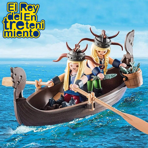 Playmobil Astrid Y Tormenta Como Entrenar A Tu Dragón El Rey