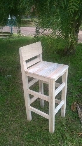 Banquetas Y Taburetes De Madera Para Barra , Muy Reforzadas.
