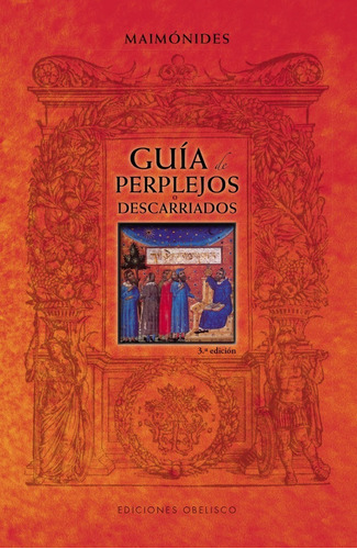 Libro Guia De Los Descarriados Maimonedes 