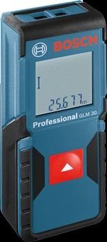 Medidor De Distancia Laser Bosch Telemetro 30mts Glm30