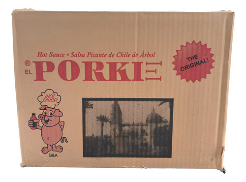 Salsa Porkie Martajada Caja Con 4 Piezas De 1 Litro