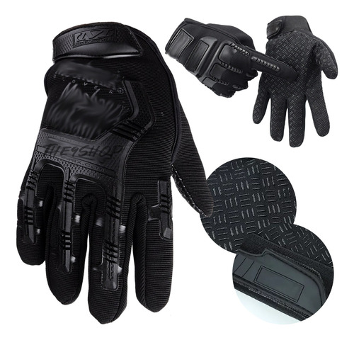 Guantes Moto Tacticos Escalabilidad Ajuste Alto Motociclista