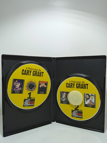 Imagen 4 de 6 de 4 Películas De Cary Grant - 2 Cd's - Colección Cine Club