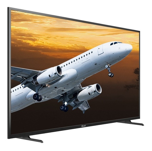 Imagen 1 de 7 de Smart Tv 4k Led 55 Pulgadas Iqual Q55 Uhd Hdmi Netflix Cuota