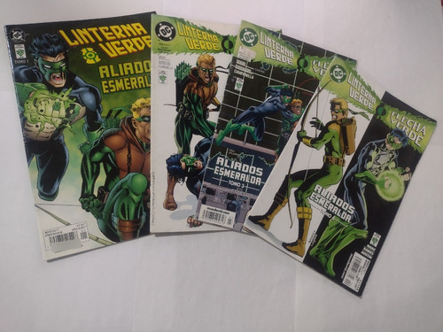 Linterna Verde Y Flecha Aliados Esmeralda Comp Dc Comics Vid