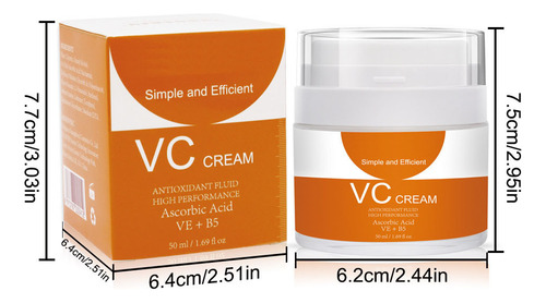 C C Cream 50ml Creme Hidratante E Iluminador Brighten