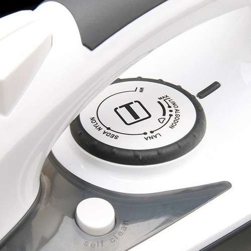 Imagen 2 de 5 de Plancha Thomas Th-7052 Acero Inox Color Blanco