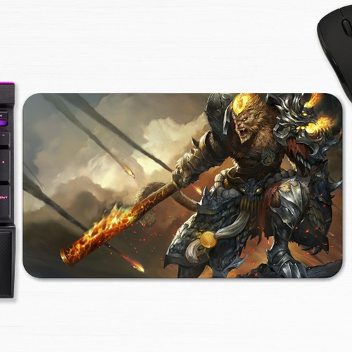 Mouse Pad Lol League Of Legends Wukong Monkey King Gamer M