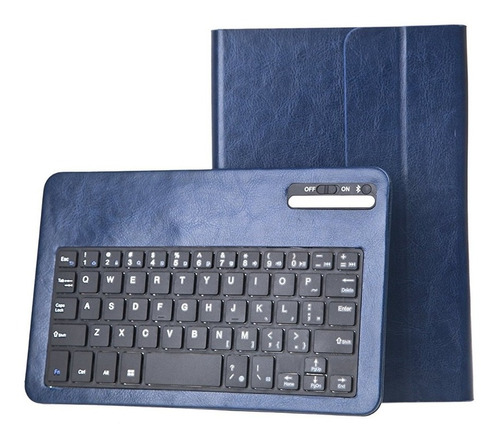 Estuche Teclado Tablet E-stand Folding Leather Protect