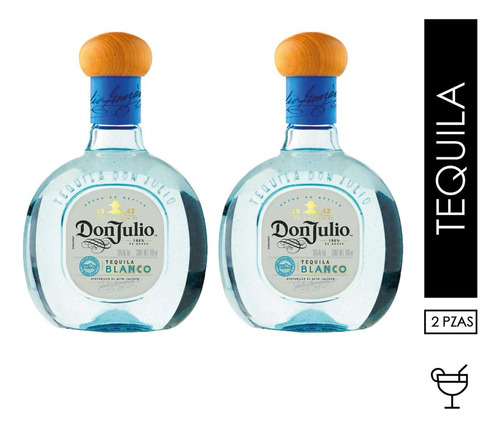 Pack De 2 Tequila Don Julio Blanco 700 Ml