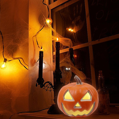 Calabazas Iluminadas Halloween Al Aire Libre Jack-o-lantern