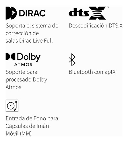 Rotel Rsp 1576 Mk2 Dirac Live Full, Dolby Atmos Negro (Usado)
