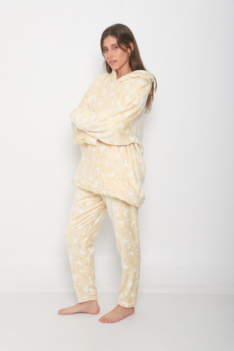 Pijama Wop Clothing Pantalón Polar Soft Mujer Doble Estrella