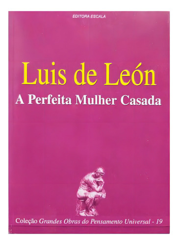 A Perfeita Mulher Casada, De Luis De León. Editorial Phorte, Tapa Mole, Edición 1 Edição En Português, 2017