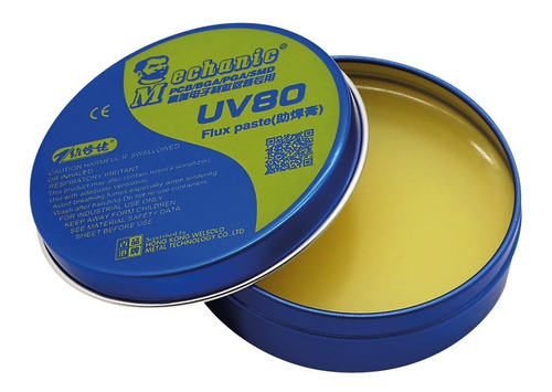 Flux En Pasta  Mechanic Uv80 60 Gr