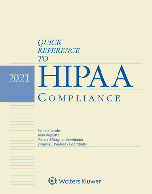 Libro Quick Reference To Hipaa Compliance: 2021 Edition -...