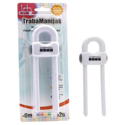 Imagen 4 de 6 de Traba Puertas Con Manija Baby Innovation