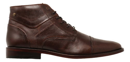 Botas Cafés Fabian Arenas Hombre 8419 Piel Casuales Vestir