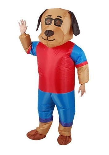 Disfraz Inflable Perro Adultos Fiesta Cumpleaños Halloween
