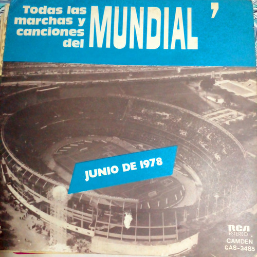 Lote 3 Vinilos Mundial 78 Impecables Edición Limitada