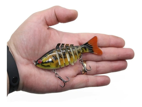 Isca Articulada 6 Sessões Artificial Lambari - 10cm 20gramas