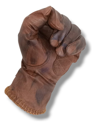 Guantes Pino Aviador Cuero Vintage Retro 