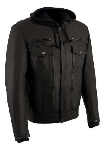 Milwaukee Leather Mlm1537 Chaqueta Ventilada Con Bolsillo Ut