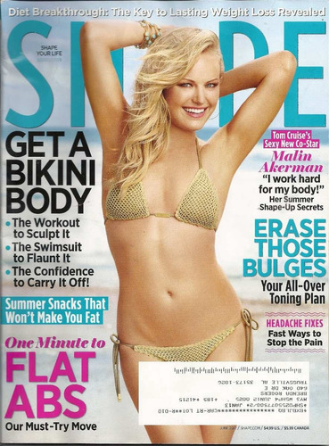 Shape: Malin Akerman / Dietas / Exercicios / Anna Kendrick