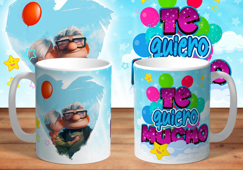 8 Plantillas Sublimacion Tazas San Valentin Editables Up
