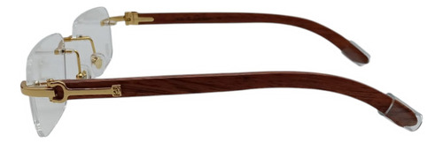 Lente Cartier 3pzs Color Dorado Ct02420o-001 Dorado