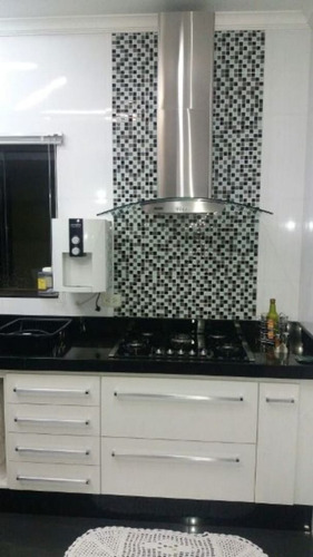 Imagem 9 de 25 de Casa Com 4 Dormitórios À Venda, 228 M² Por R$ 744.000 - Jardim Santo Antônio - Santo André/sp - Ca0711
