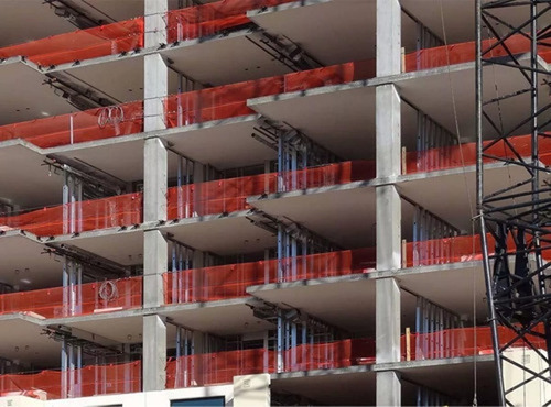 Malla Seguridad Protección Delimitar Construcción 1 X 1 Mt.