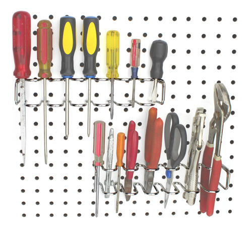 Organizador De Herramientas Pegboard, Paquete De 2  Soporte