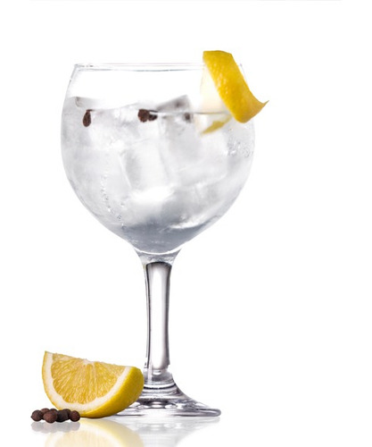 6 Piezas Copa Gin Tonic Ginebra Coctél 600 Ml 20.25 Oz