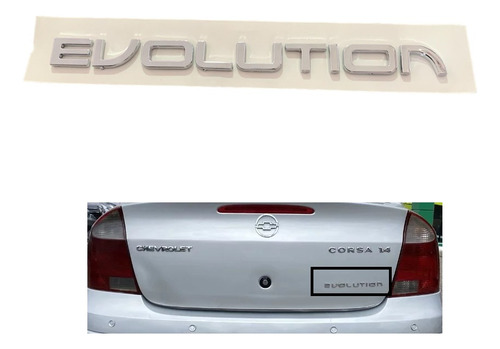 Emblema Palabra Evolution Para Corsa (original)