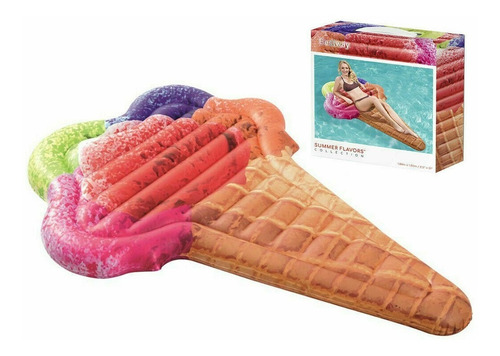 Colchoneta Inflable Helado Bestway -43183- Pido Gancho