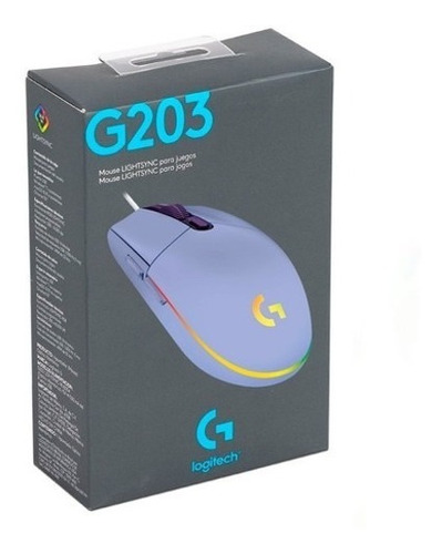 Mouse Logitech G203 Lightsync Gaming 