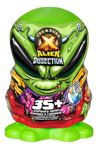 Dissecção De Mega Alien De Toy Treasure X Com 35 Surpresas D