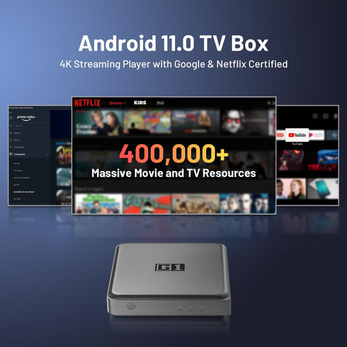 Box De Tv Android 110 G1 Smart Tv Box Compatible Con Google