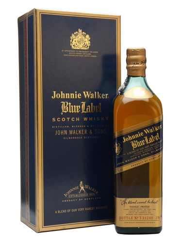 Whisky Johnnie Walker Blue Label Antiguo Coleccionistas Mercado Libre