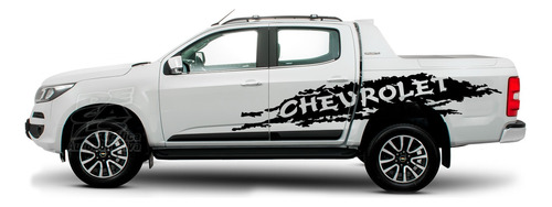 Calco Chevrolet S10 2013 - 2021 Paint Mark Juego Con Porton