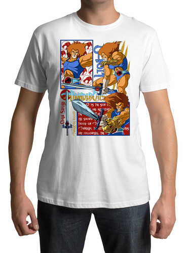 Playera Retro Comics Thundercats - Leon-o &0035cv