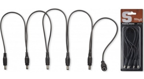 Stagg Cable Transformador 5 Fichas Salidas Pedales