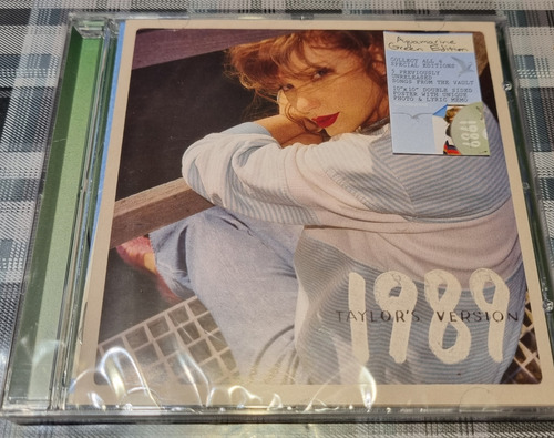 Taylor Swift  - 1989  T Versión -aqua Marine Cd #cdspaternal
